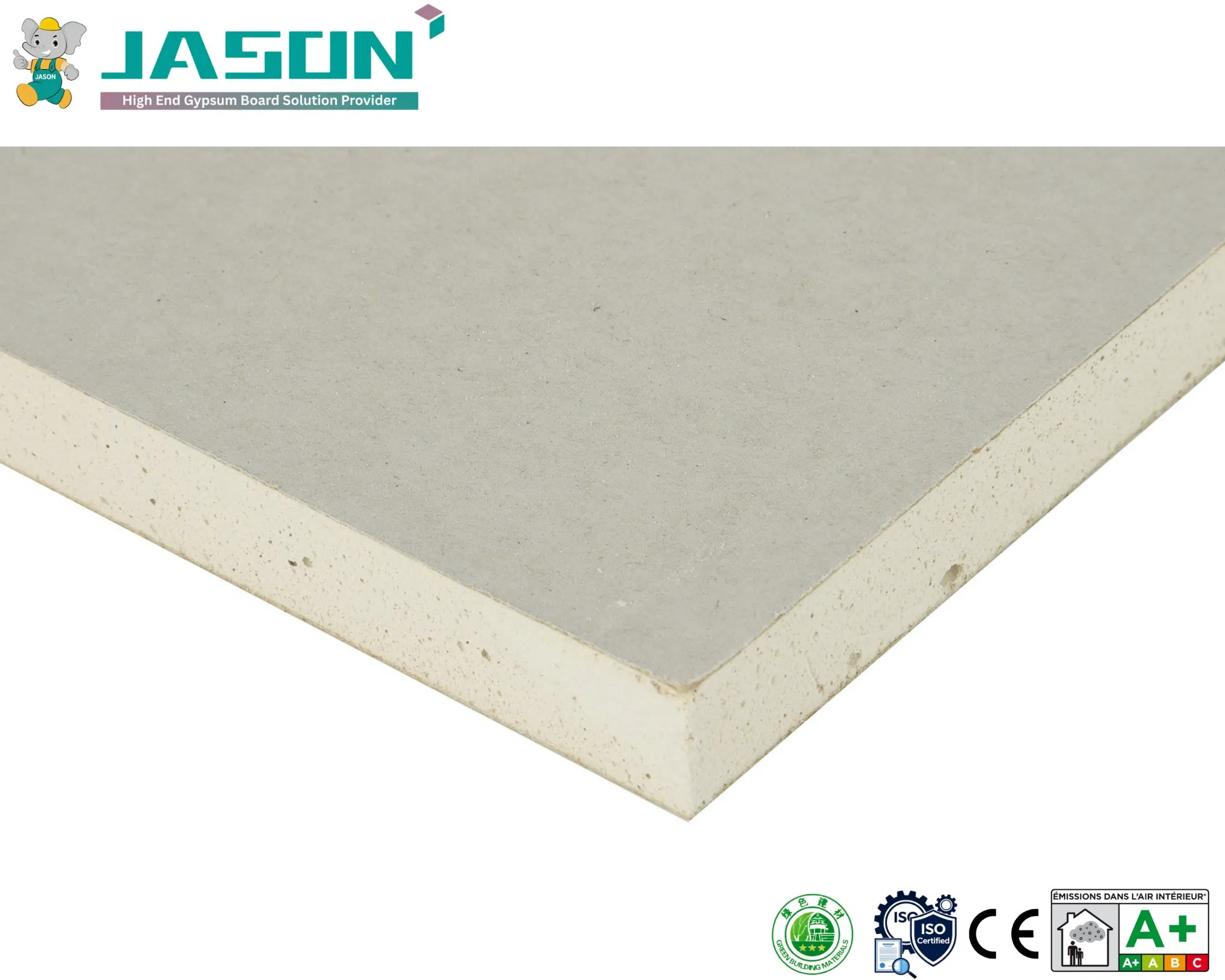Гипсокартон Jason JS-01 CE для строительства