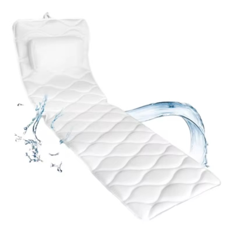 Promotional Hot Sale Advanced Soft Non-Slip Mesh Full Body Bath Pillow