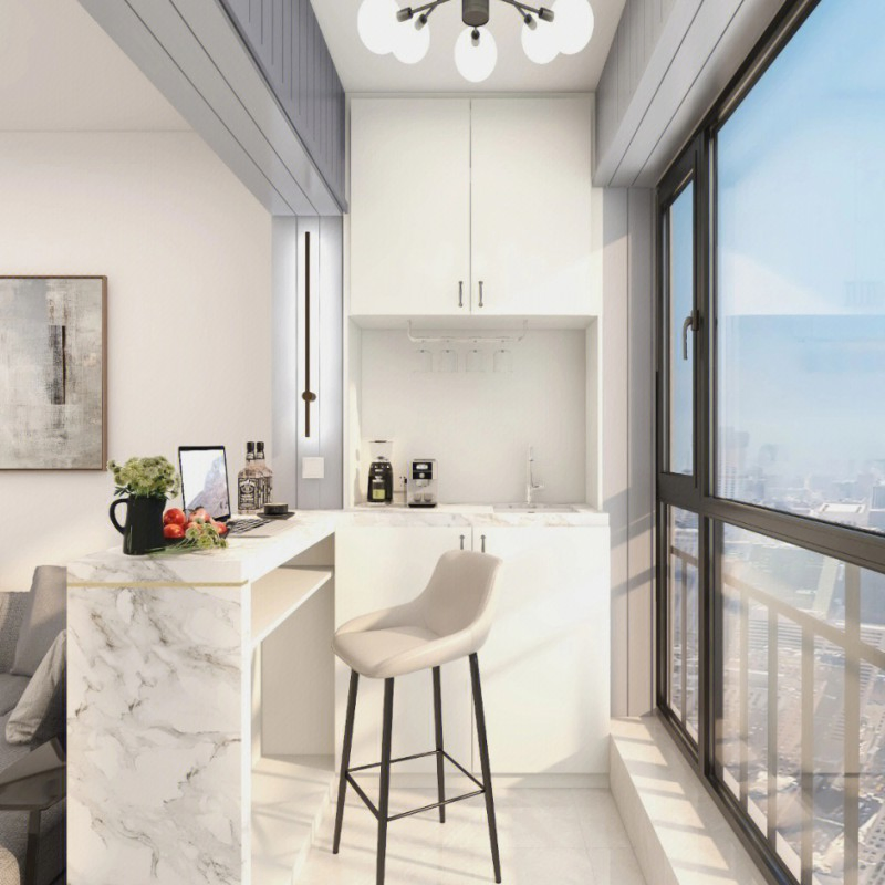 Sleek Modern Melamine Board Cabinet with Elegant Design