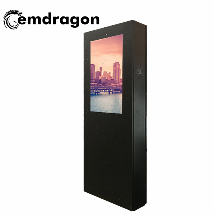 32-дюймовый ветроохлаждаемый вертикальный рекламный экран