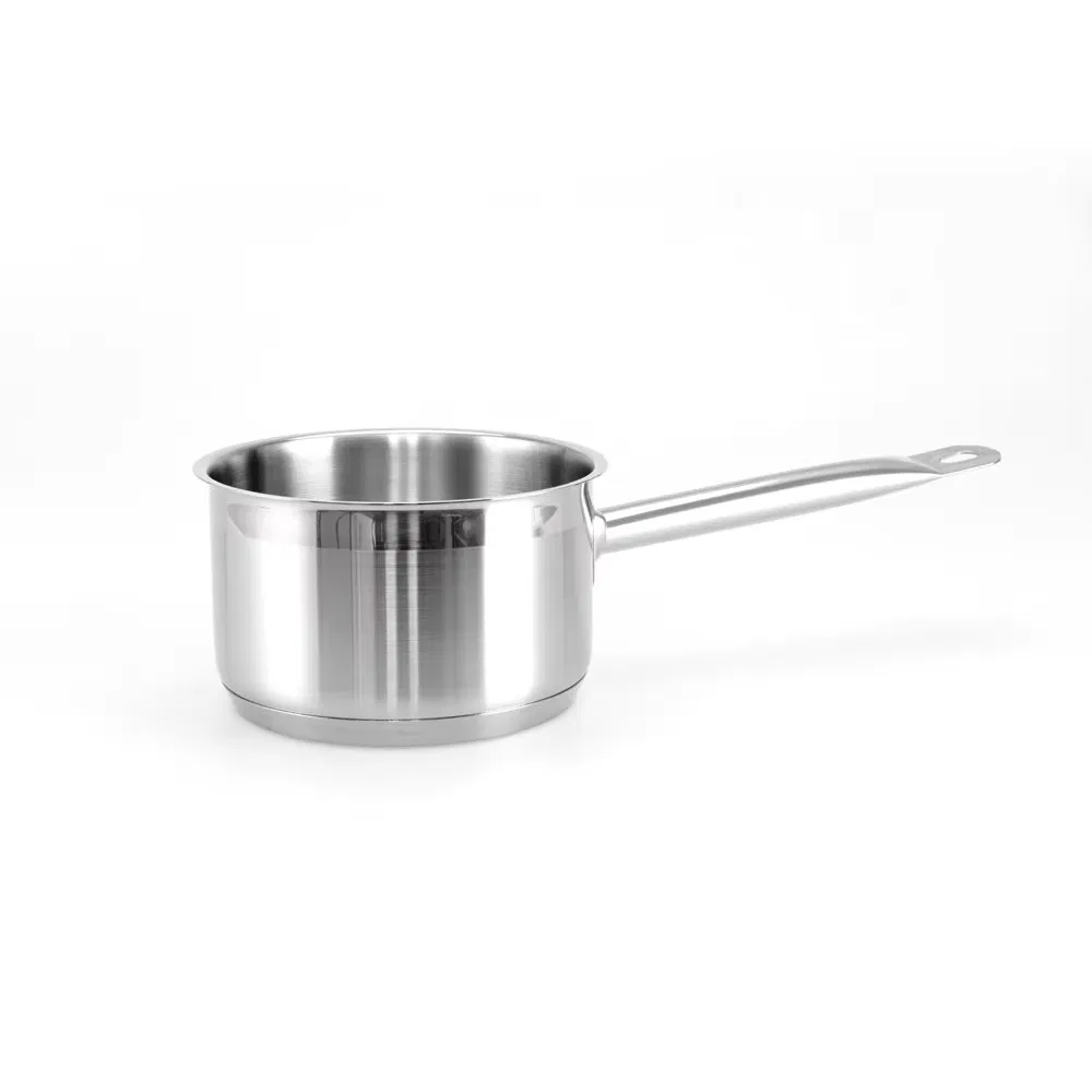 Factory Direct Eco-Friendly Stainless Steel Sauce Pan Gas Stove Compatible for Restaurant Kitchen Use Cookware Sets