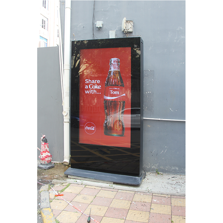 75-дюймовый уличный LCD-киоск 4K для рекламы