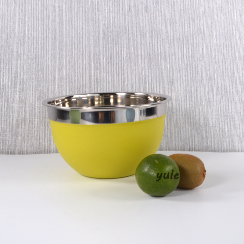 Color Customization Acceptable Stainless Steel Mixing Bowl