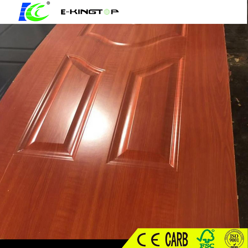 Natural Teak HDF Molded Door Skin/Melamine Door Skin