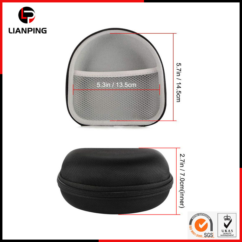 Portable Protective Hard Shockproof Travel Carrying EVA Headphone Case