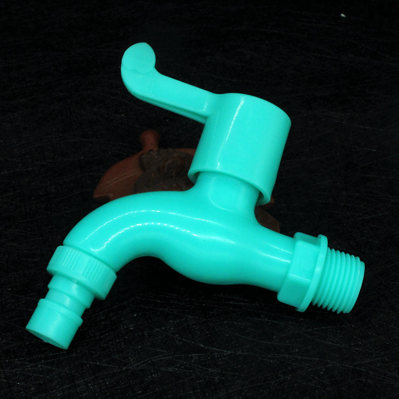 Single Handle Bibcock Plastic PVC Water Faucet Kitchen Tap Bathroom Bibcock