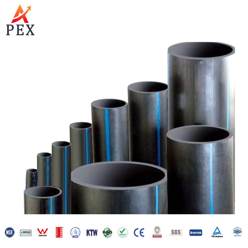 OEM SDR11 Black HDPE Butt Fusion Tee 90mm - High Quality Polyethylene Pipe Fitting