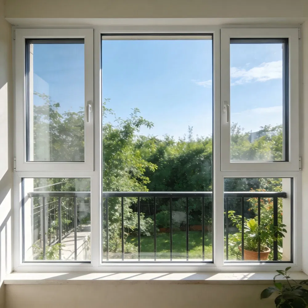 Heat-Reflective Sun-Proof Villa-Use Energy-Saving Version Low-E Double Glazing Aluminum Doors and Windows