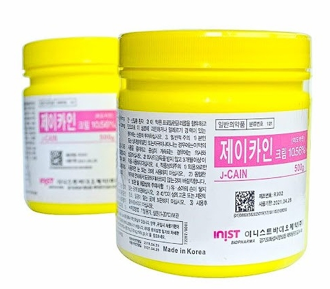 J Cain Cream 500g Professional Numbing Cream Big Jcain