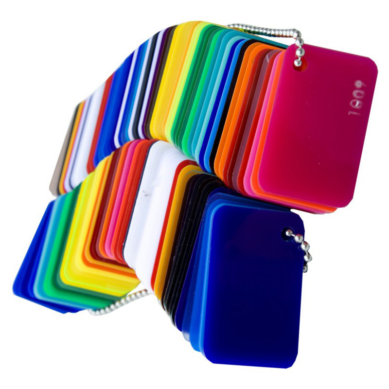 Various Colors of Cast Acrylic Board Production Widely Used as Advertisement Signboard Display etc