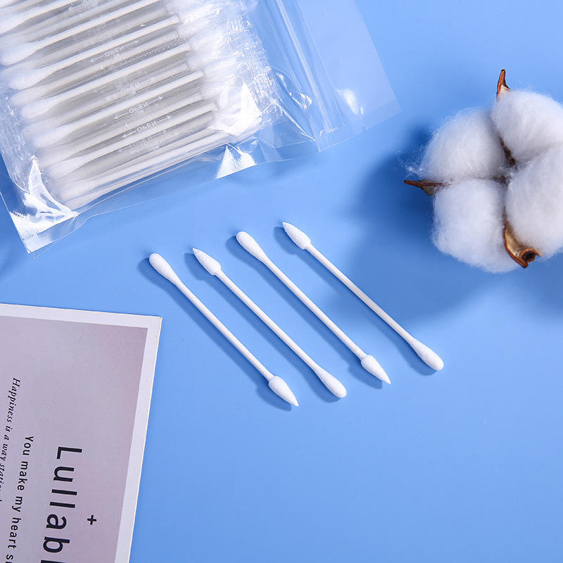 Cotton Swabs, Individually Wrapped, 100 Pieces Per Pack