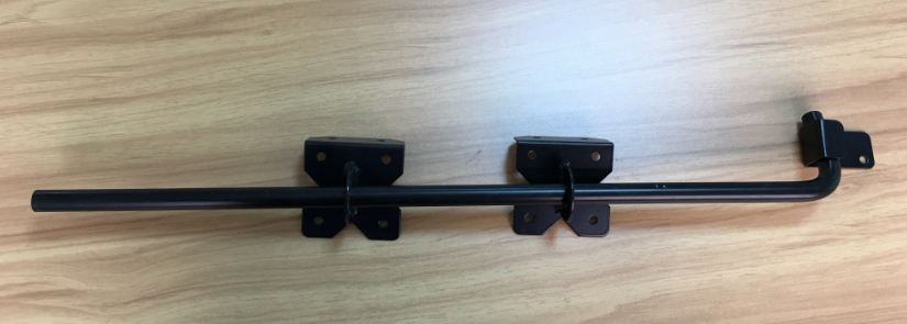 Professional Manufacturing PVC Fence Door Cane Bolt Vinyl Gate Drop Rod