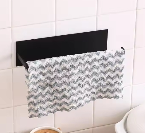 Kitchen Under Cabinet Stainless Steel Paper Towel Storage Holder Kitchen Organizer Wm-1