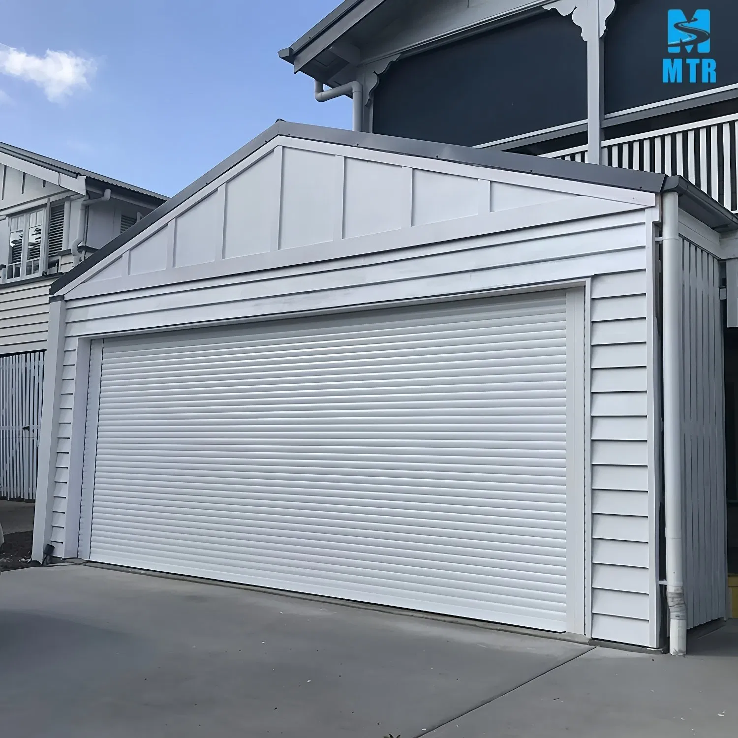 Custom Insulated Wind Proof Roll up Garage Door Noiseless