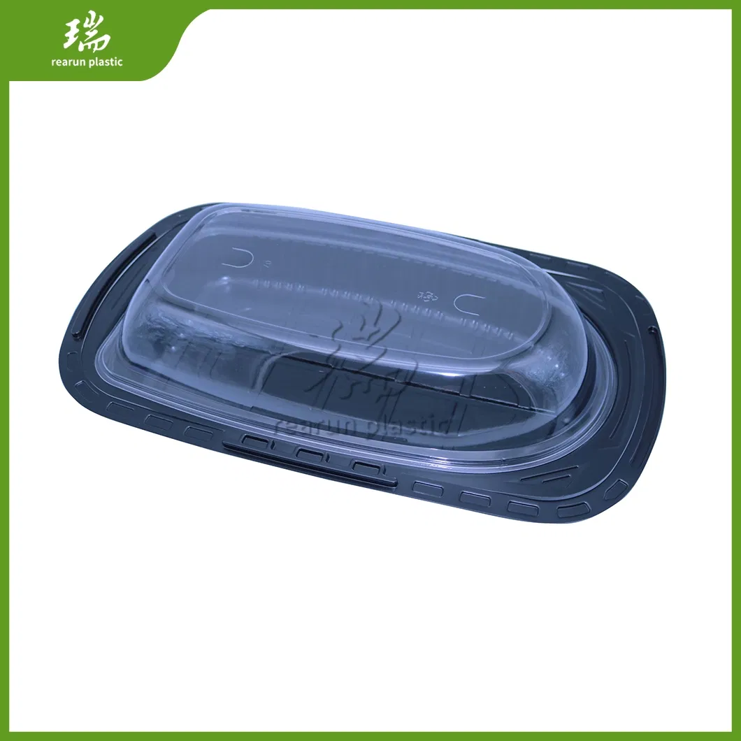 Rearun Disposable Microwave Food Containers China Wholesaler Customized Plastic Roast Chicken Container