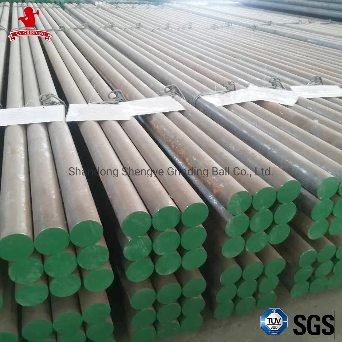 Dia 60mm-150mm Customized Stainless Steel Bar / Grinding Media Steel Bar