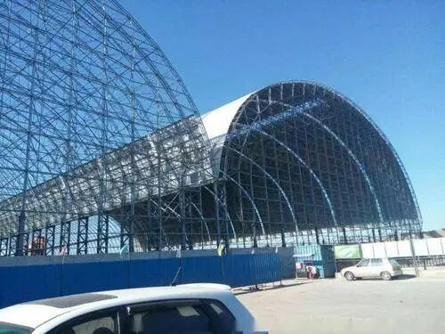 High-Standard Steel Space Frame, Suitable for Export, with Complete Quality Certification.