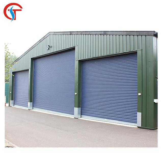 Automatic Strong Resistance to Wind Self Storage Steel Roller Shutter Roll up Door