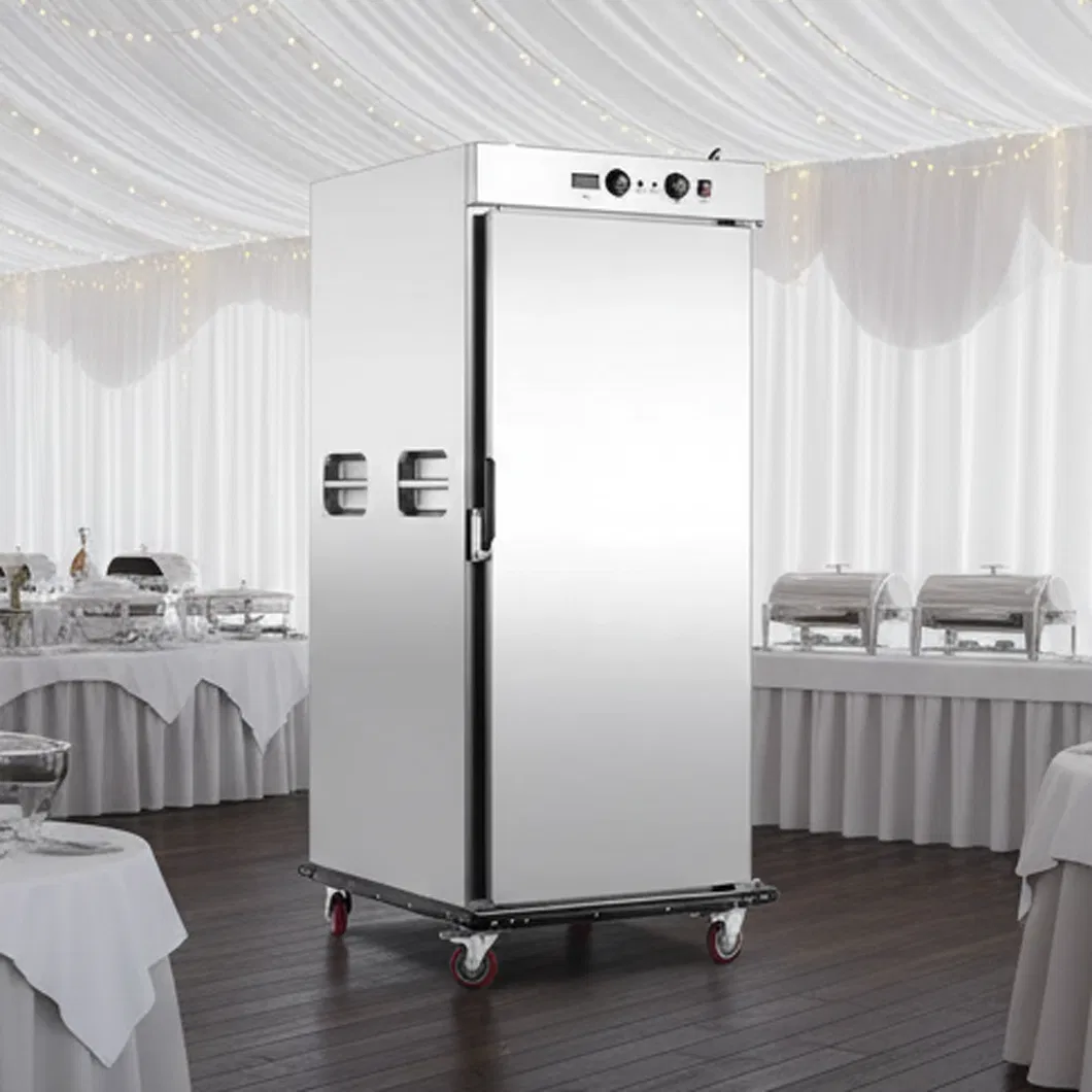 Portable Food Warmer Cabinet with Sturdy Laminate Finish