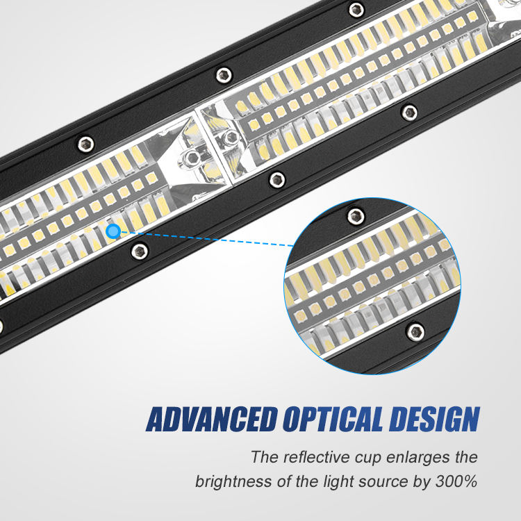 BKR LED Light Bar Super Bright 50 Inch для внедорожников