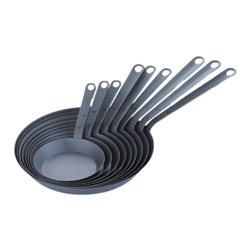 Чугунная сковорода для стейка 16 см, индукционная