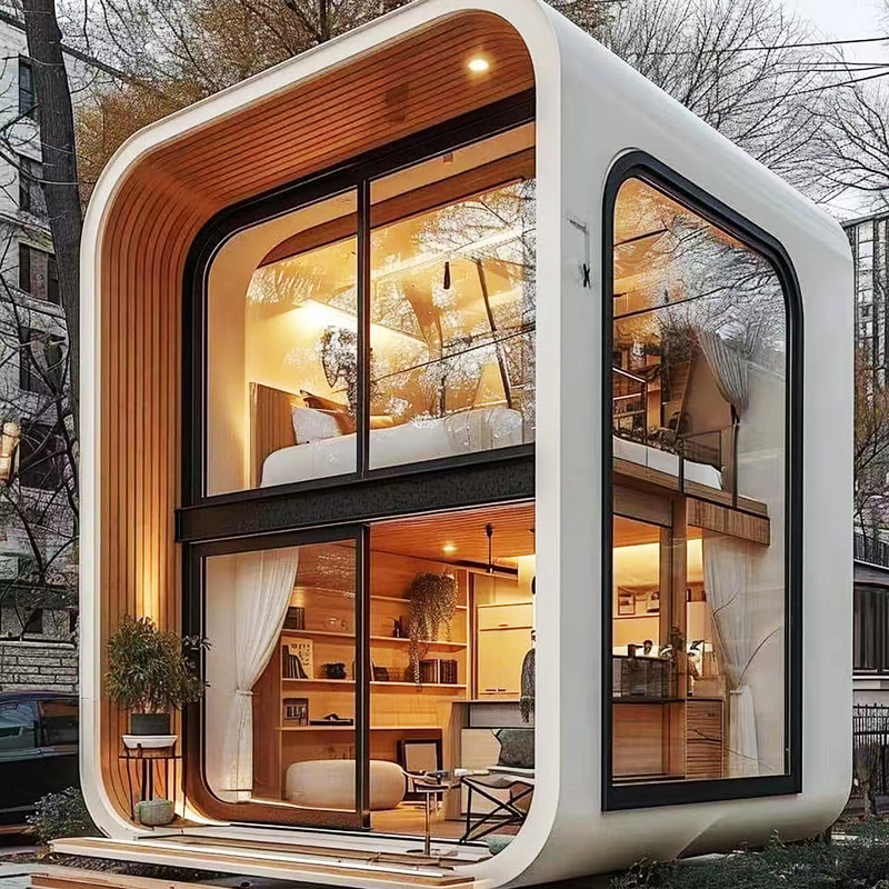 Prefabricated Luxury Customize Color Sound Treatment Room Mobile Prefab House
