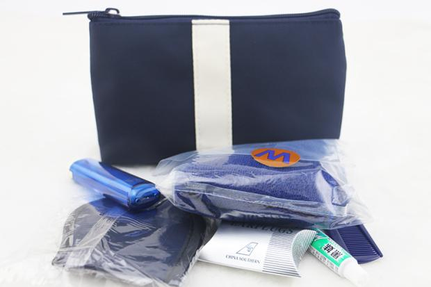 Airline Dental Kit Hygiene Kit Bag Airline Headrest Covers Travel Airline Kit