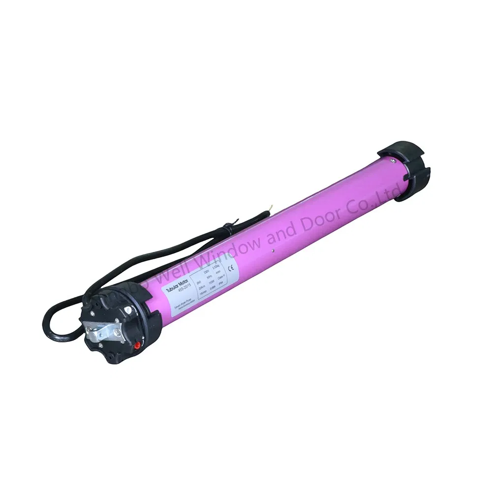Built in Radio Rebound Electric Motor Obstacle Dectecion Tubular Motor
