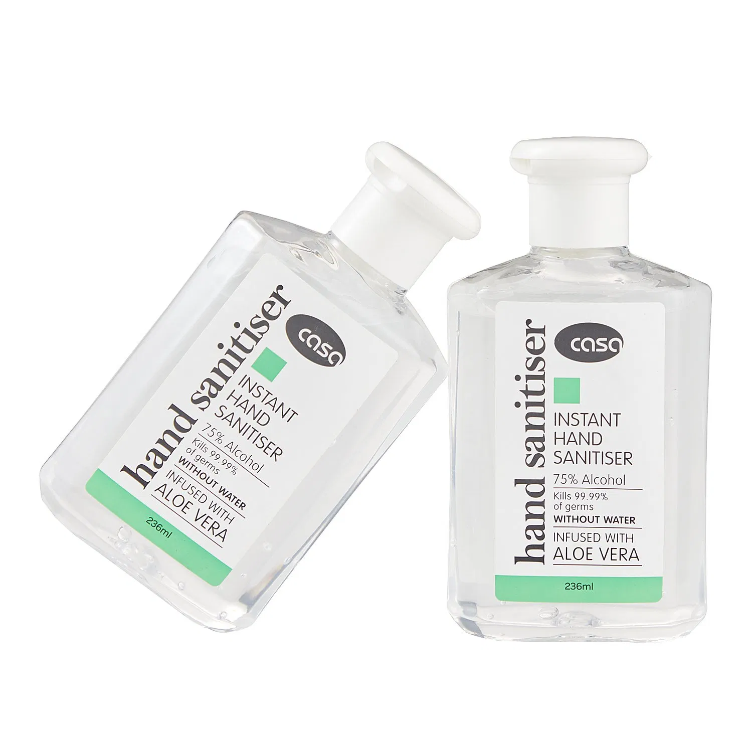 8 Ounce Anti-Bacterial Instant 75% Ethyl Alcohol Hand Sanitizer Gel