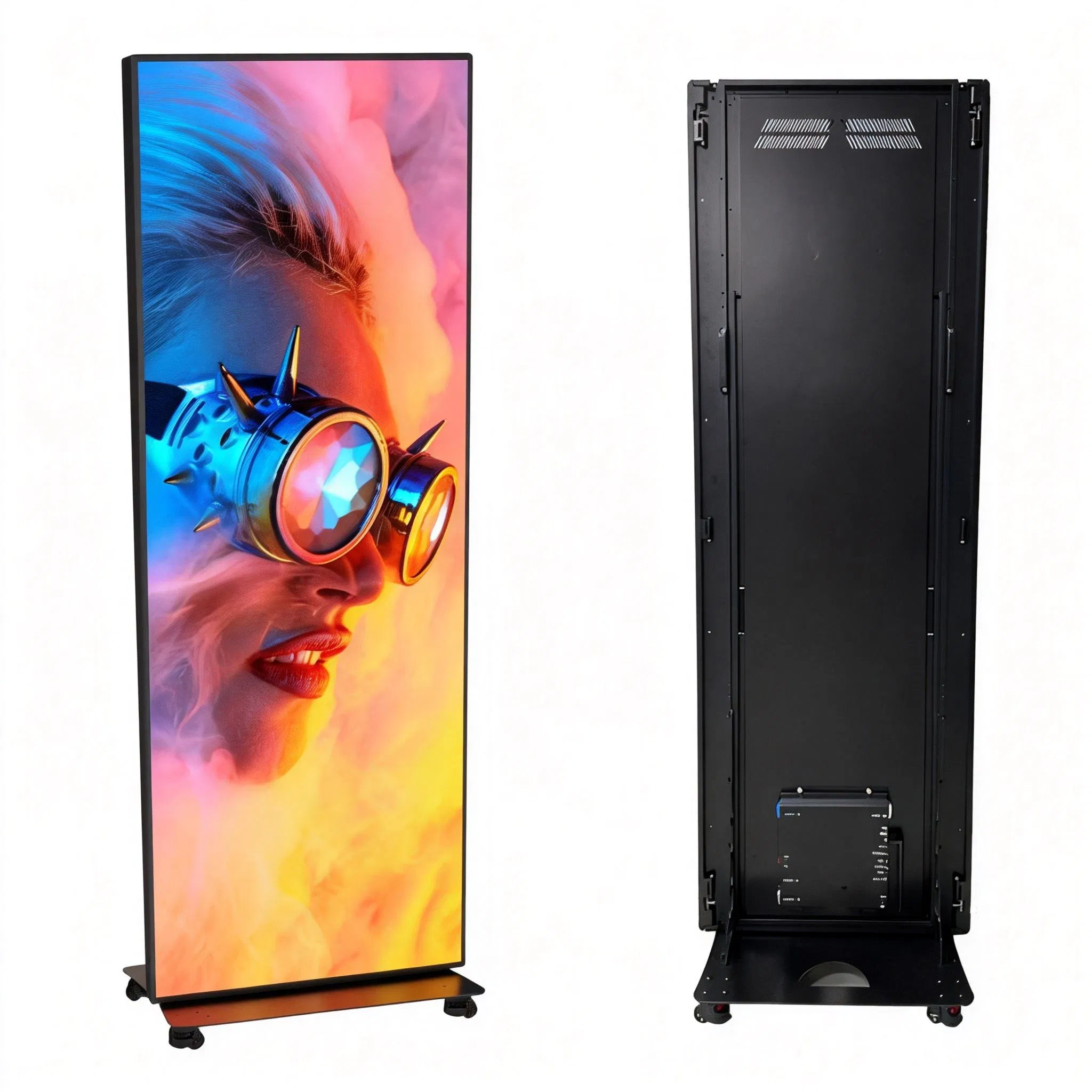 P1.86 CE EMC Certified Gob LED Poster Signage Screen with Dynamic Content