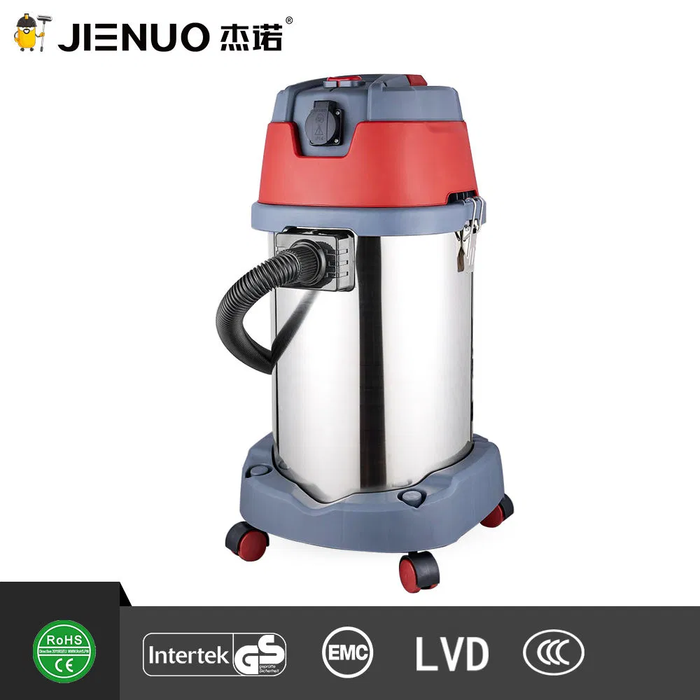30 Liters Wet Dry Vacuum Hotel Washing Car Workshop Dust Cleaner High Specifications Car Cleaning Equipment
