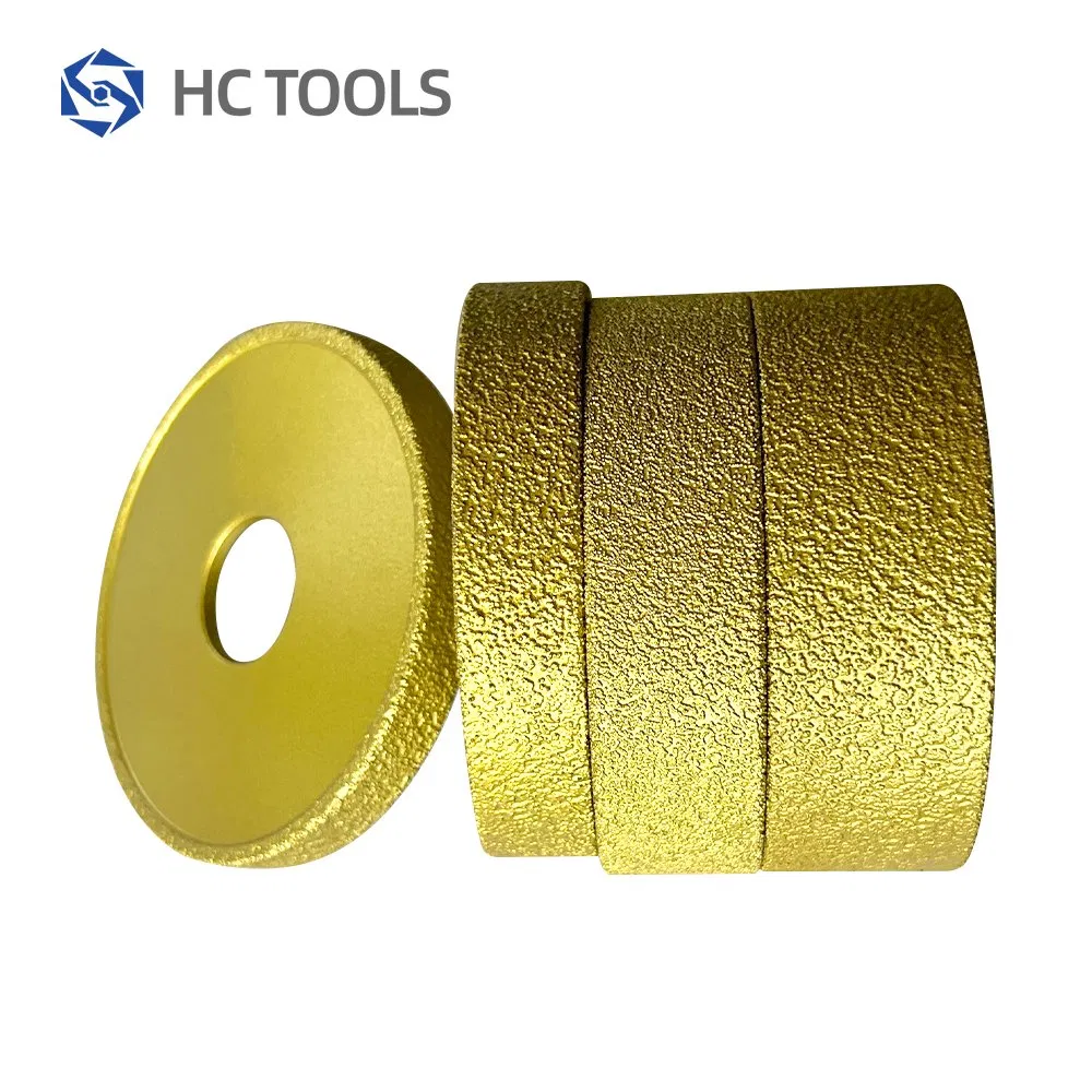 Алмазный шлифовальный круг вакуумной пайки 75 мм для болгарки