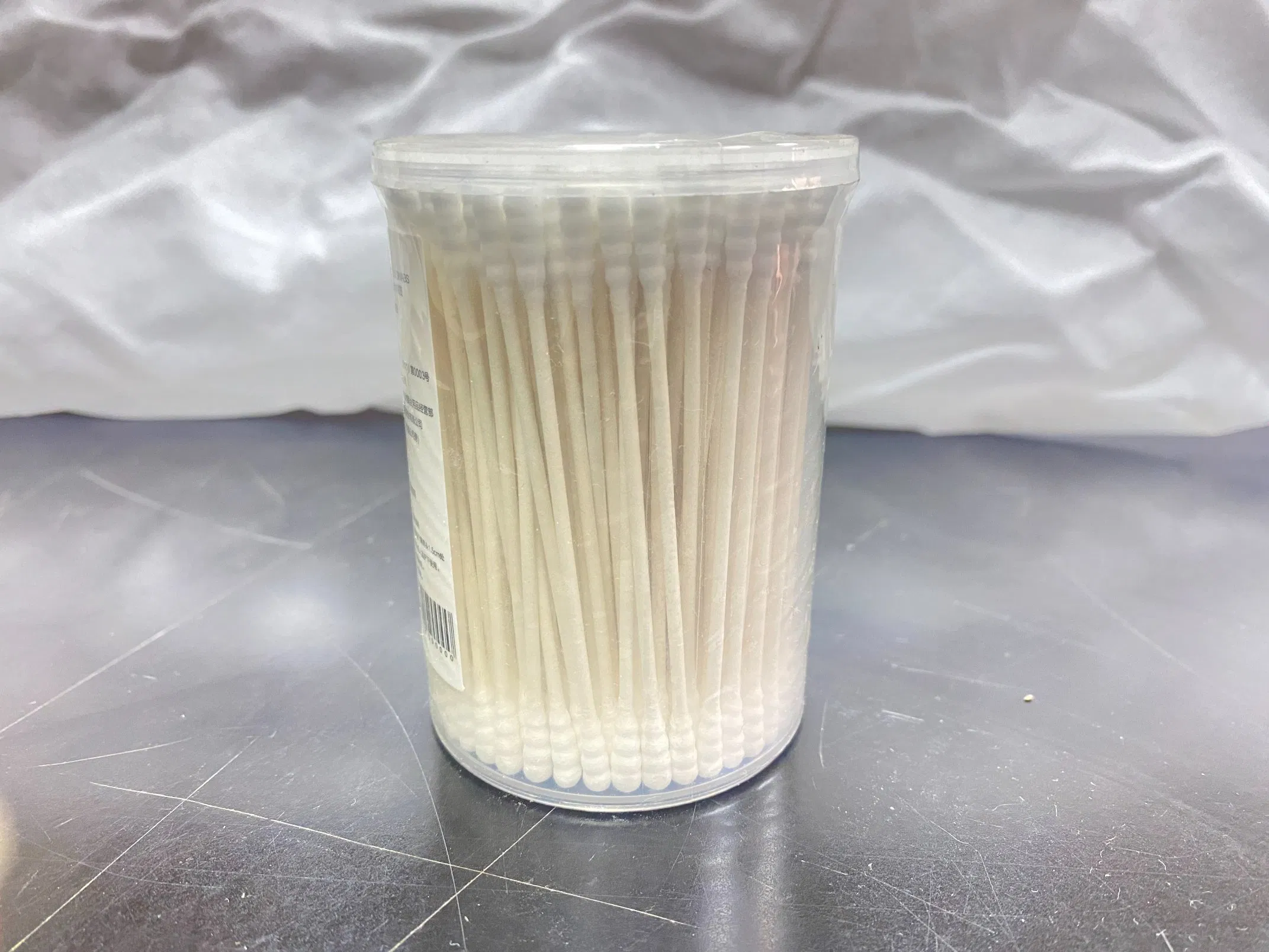 Factory Directly Sale Paper Stick Cotton Buds Double Round Head Cotton Swabs