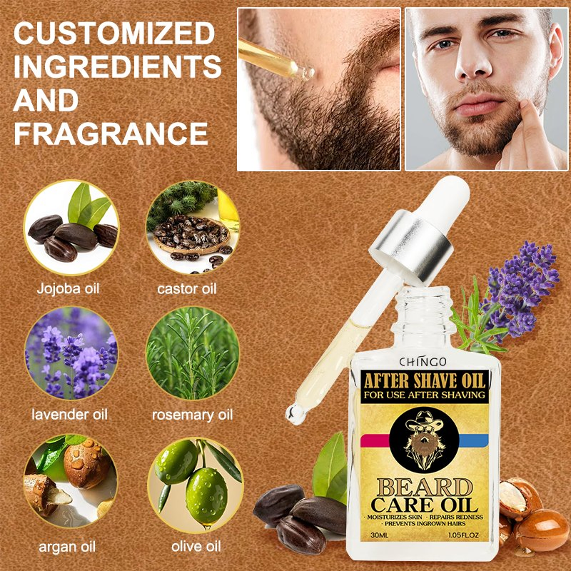 Anti-Hair Loss Nourishing Smoothing Thicker Beard Growth Treatment Oil