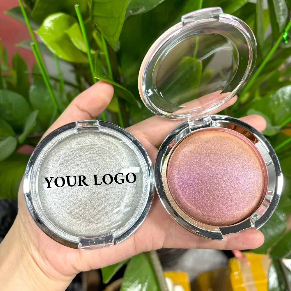 High Pigment Face Powder Vegan Private Label Cosmetic Highlighter Makeup