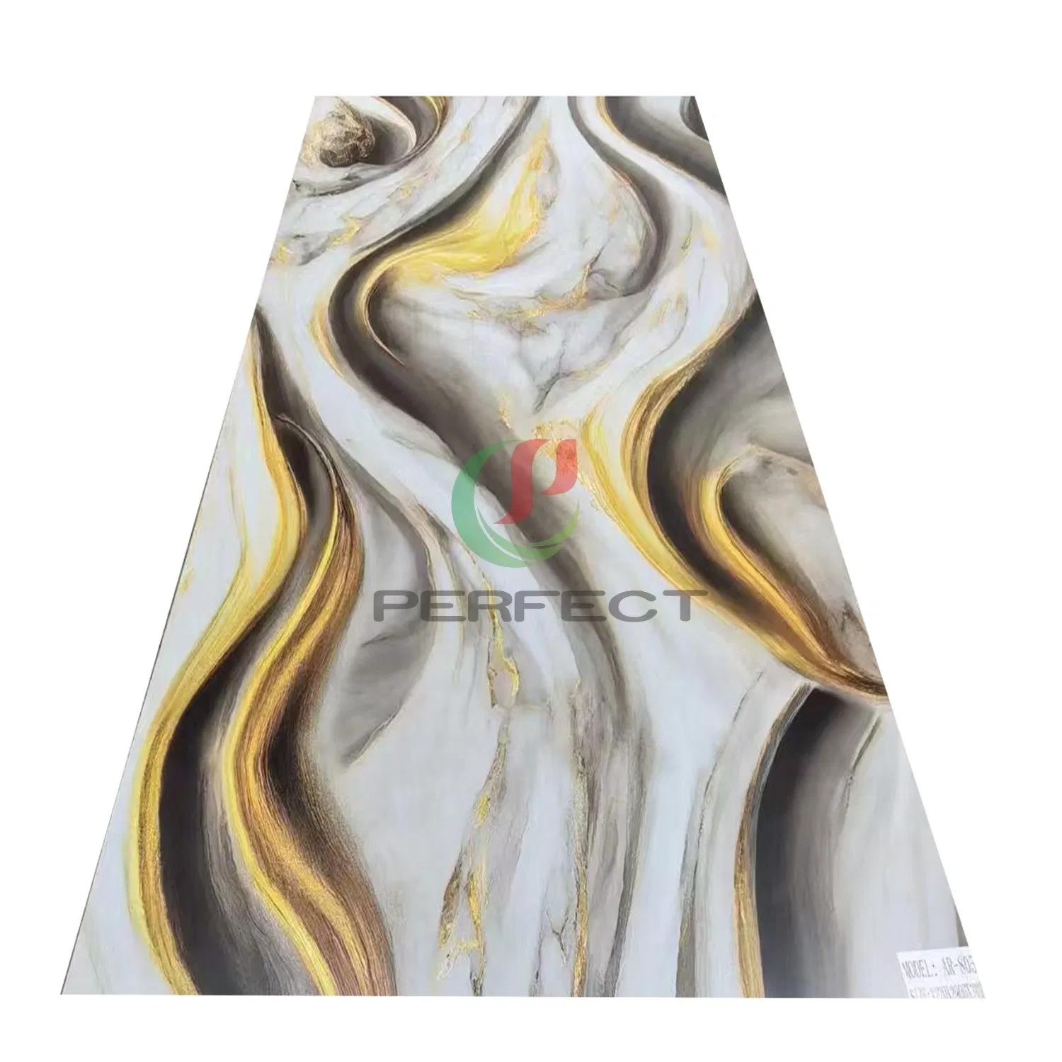 China High Quality Decorative PVC Marble Sheet Fire-Retardant Moisture-Proof Easy Clean Wall Board for Home Hotel Office Interior Decoration
