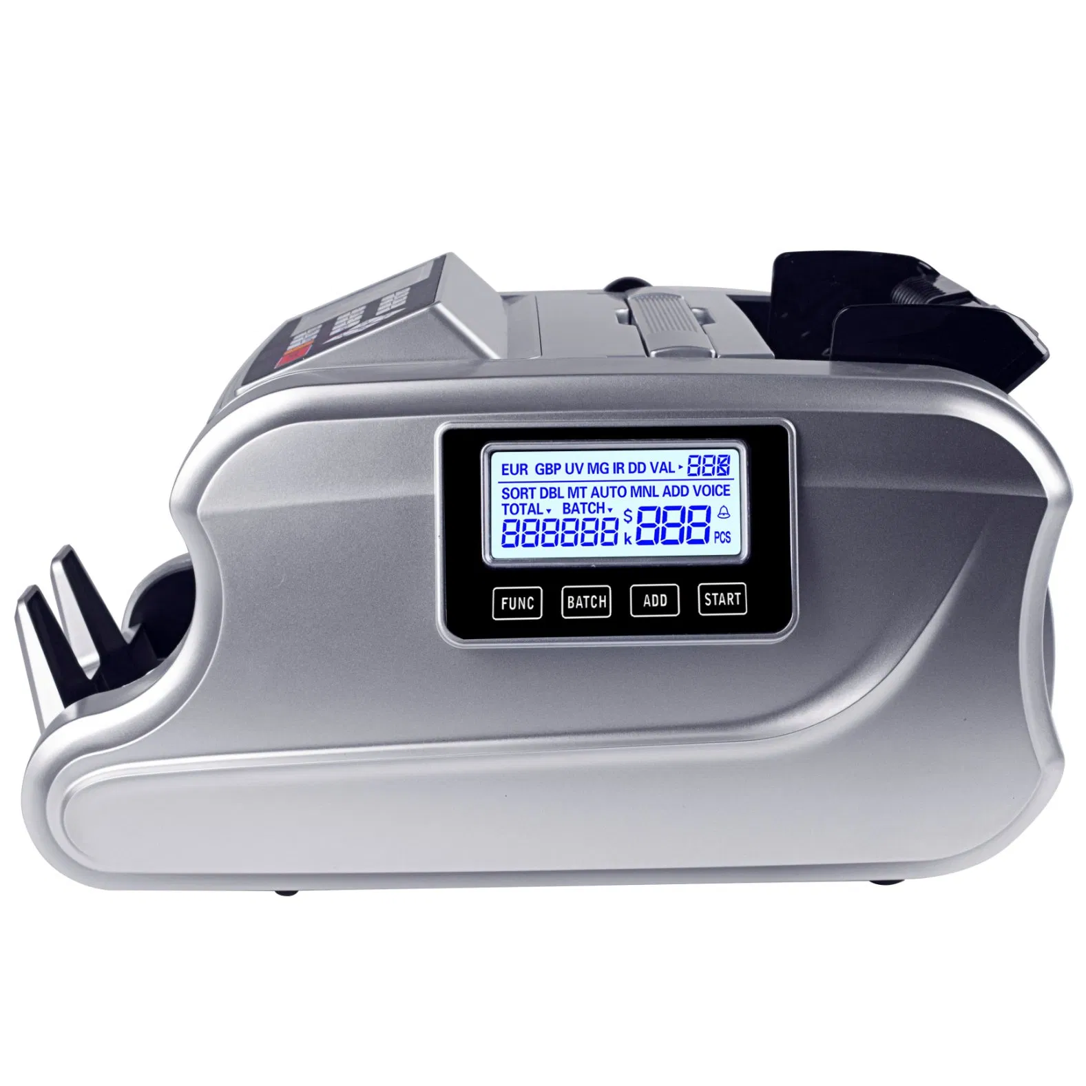Al-6700 Cash Counter Home-Use Currency Counting Machine Banknote Counter of Euro USD