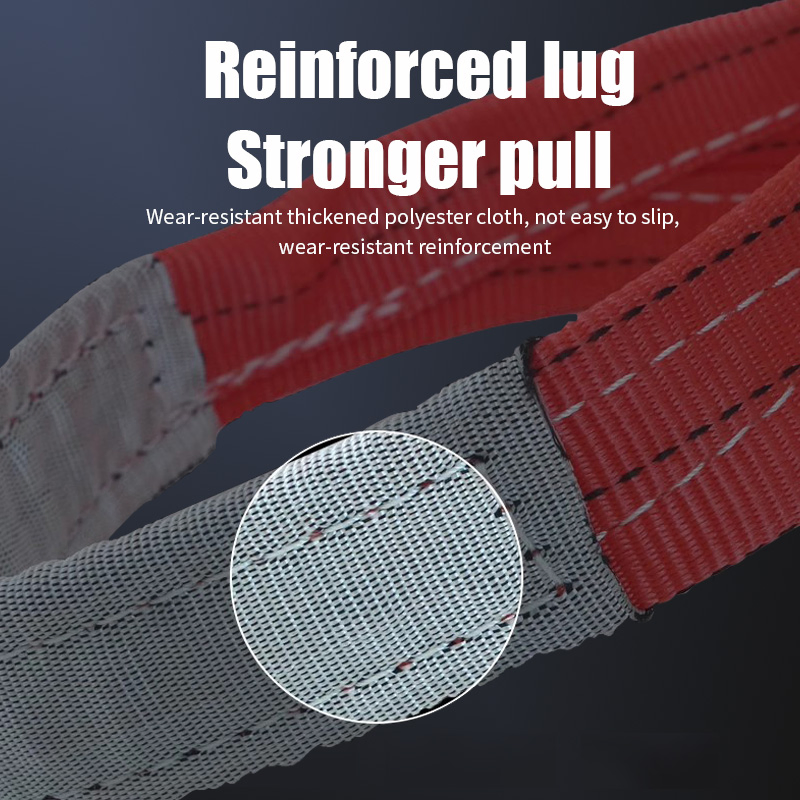 3 Tons Load-Bearing 7.5cm Width High Quality Lift Polyester Lifting Webbing