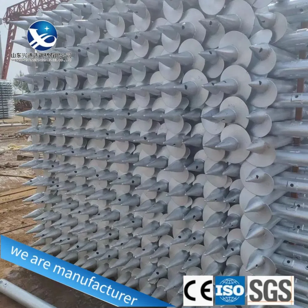 Винтовая свая оцинкованная, оптом от производителя