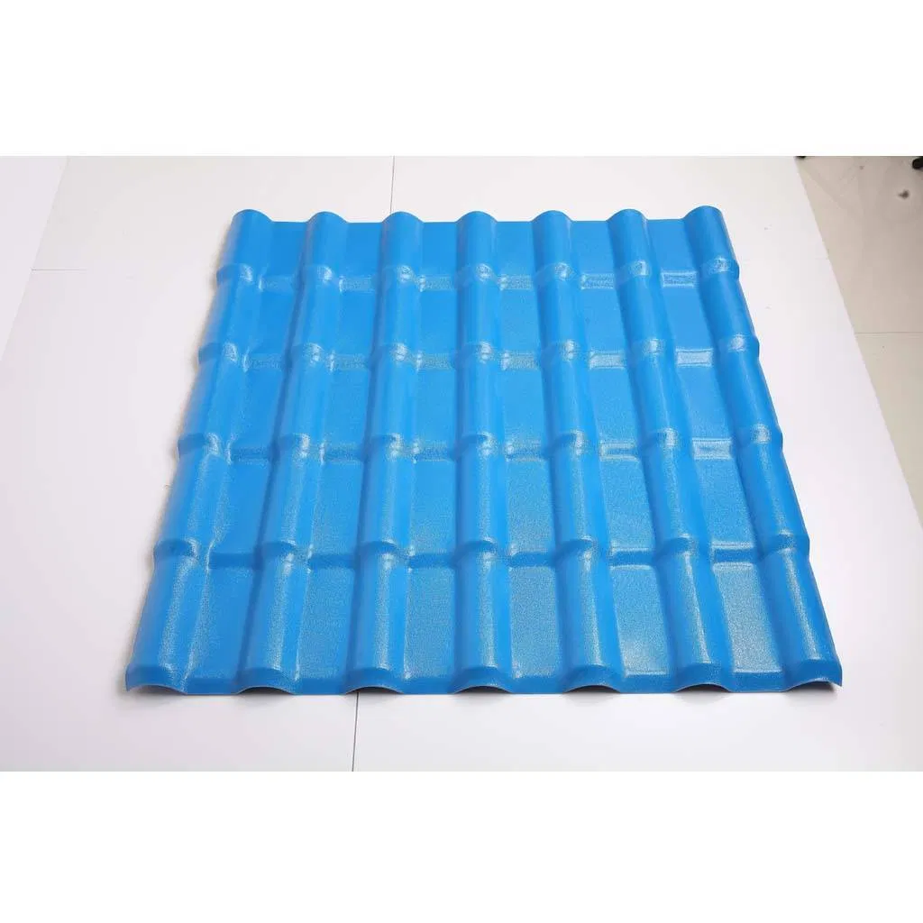 New Building Materials ASA UPVC Roofing Sheets Double Roman Roof Tiles