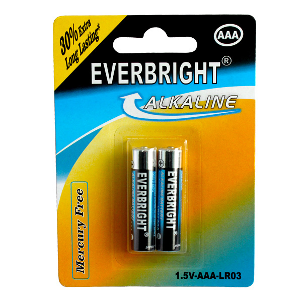 Leak Proof Longer Discharging Time Lr03 Am-4 1.5V Alkaline AAA Battery