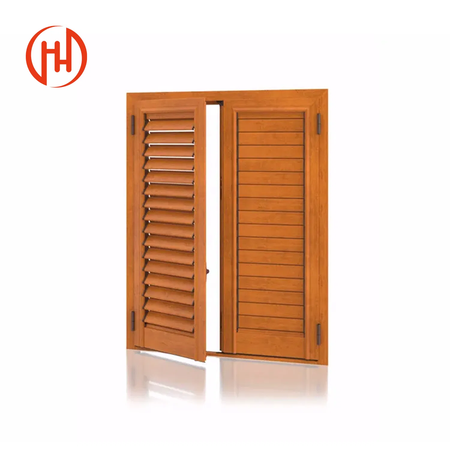 Fixed Horizontal Slats Louver Aluminum Skyligh Windows