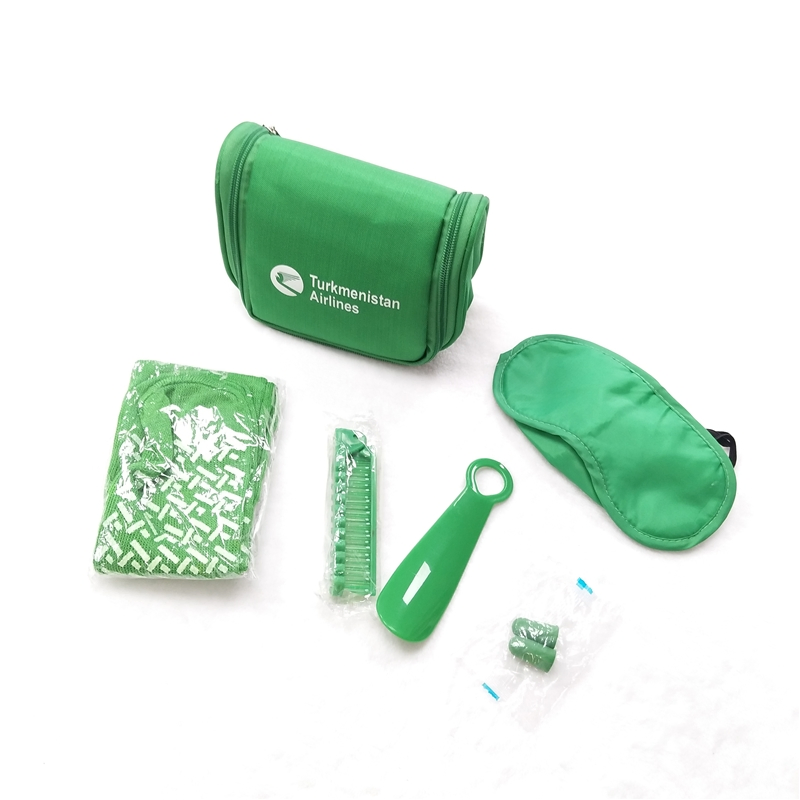 High Quality Traveling Bag Trolley Set Custom Travel Kits Airline Kit