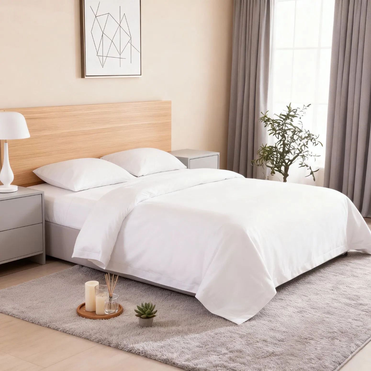 Wholesale High Quality Luxury Quilt Cover Bed Sheets Duvet Cover 100% Cotton Bedroom Hotel Bedding Sets