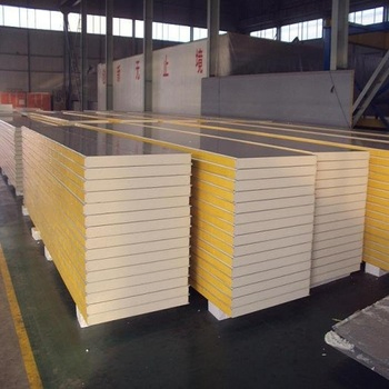 PU/PIR/PUR 50mm/75mm/100mm/200mm Foam Insulation Fireproof Sandwich Panel for Wall/Roof and Cold Room