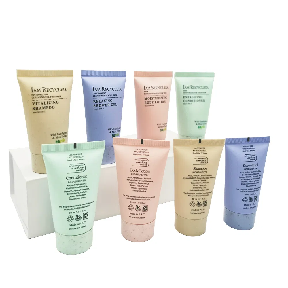 Customized Hotel Toiletries Bathroom Accessories Disposable Hotel Amenities Set