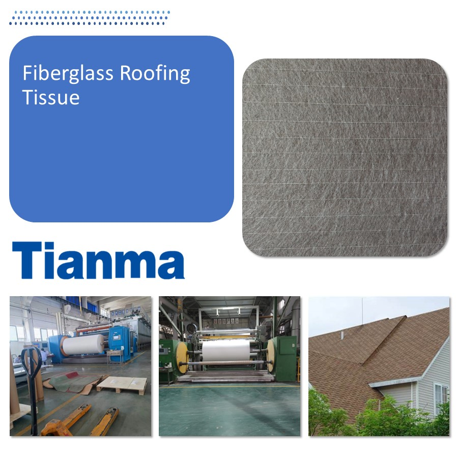 Fiberglass Surface Tissue, Fiberglass Mat with Yarn, Chinese Product