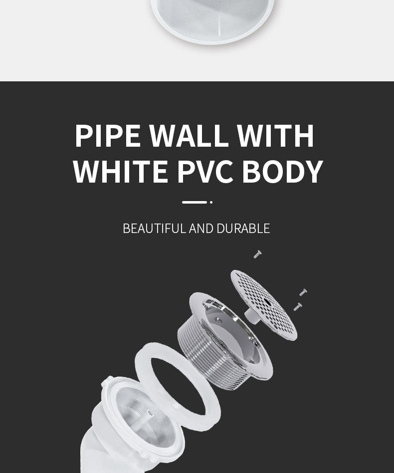 Whirlpool Accessories 90mm ABS Chromed Cover SPA Suction