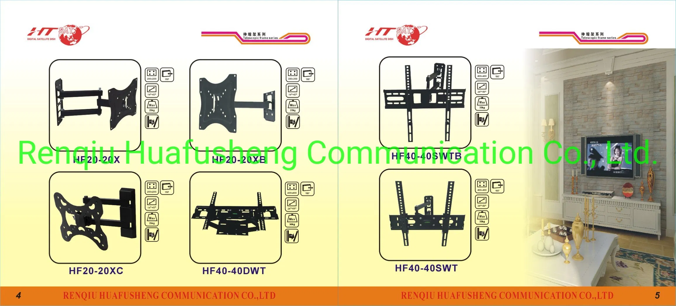 Wholesale OEM Fixed Factory Hot Sales D900 TV Stand Bracket TV Wall Mount