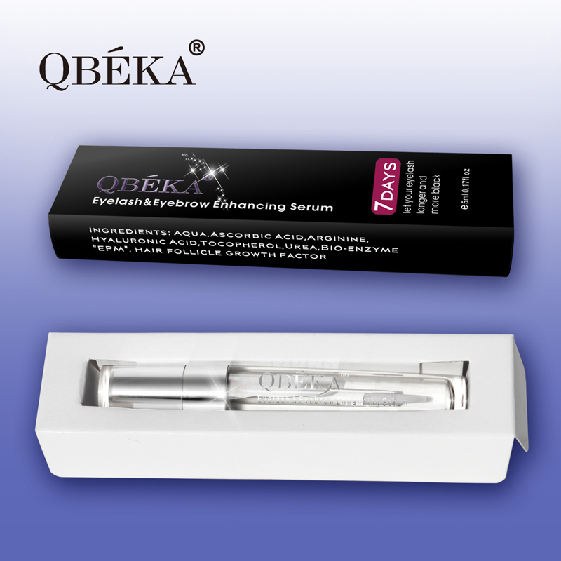 Qbeka Eyelash&Eyebrow Enhancing Serum Activate Follicles Extension Fast-Absorbing Non-Greasy